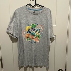 NWT Graphic T-Shirt with Disney Castles